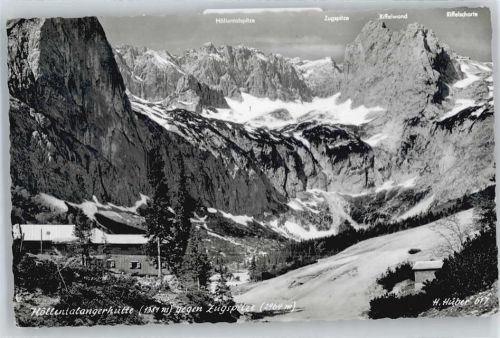 Garmisch-Partenkirchen Höllentalangerhütte, Zugspitze