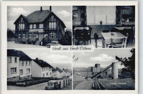 Groß Döhren Zeche , Schacht Fortuna , Gasthaus Erich Hauptmann