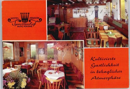 Sprollenhaus Hotel Sprollenhof, Alte Krone