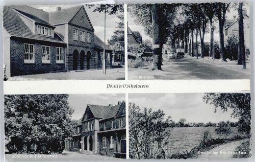 Pönitz See Bahnhof Denkmal Auto