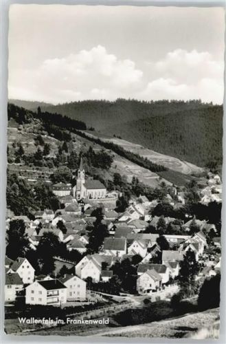 Wallenfels Berg Panorama Kirche