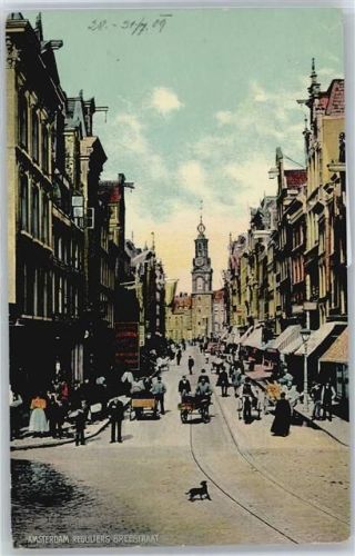 Amsterdam Straße Fußgänger