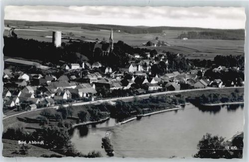 Bad Abbach Panorama Fluss Kirche