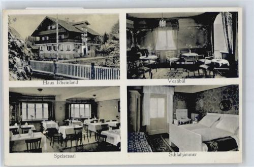 Wackersberg Haus Rheinland, Kurpension Klara