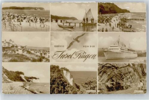 Sassnitz Mehrfachansicht Insel Rügen