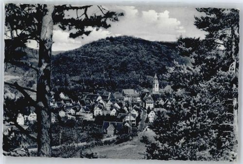 Nagold gel. 29.10.62, Teilansicht