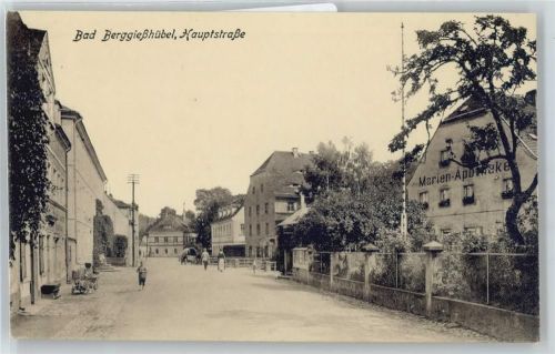 01816 O8302 Kurort Berggießhübel - Hauptstraße