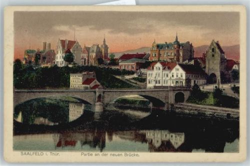 Saalfeld Fluss Panorama