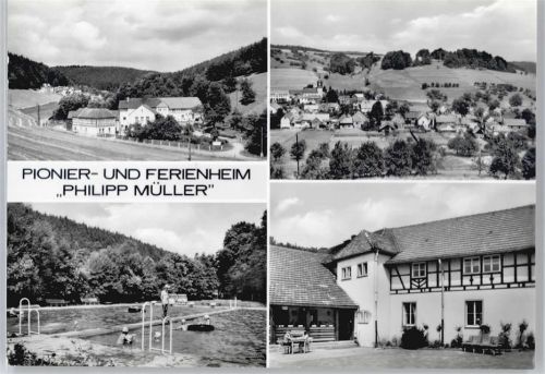 Stadtroda Gesamtansicht, Schwimmbad