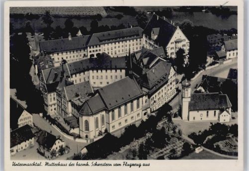 Untermarchtal Fliegeraufnahme, Mutterhaus der barmh. Schwestern