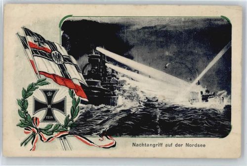 Nachtangriff auf der Nordsee