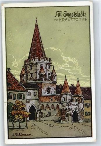 Ingolstadt Kreuztor, Künstlerkarte