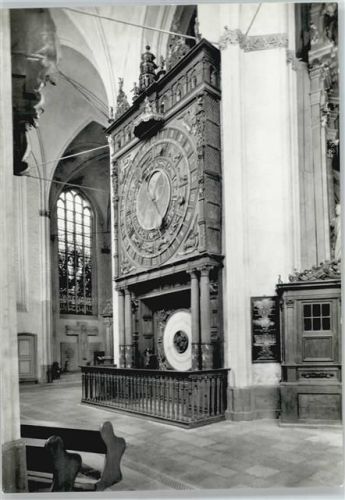 Rostock Astronomische Uhr in der Marienkirche
