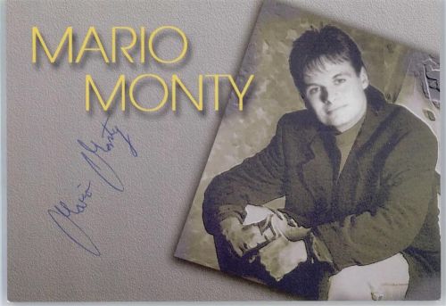 Mario Monty , signiert AKU2