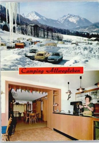 Berchtesgaden Campingplatz im Winter