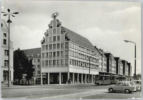 Rostock Gaststätte Sonne, Straßenbahn