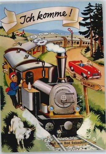 Bad Salzschlirf Leporello, Eisenbahn