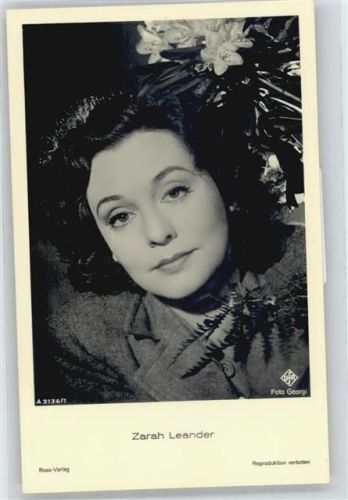 Leander, Zarah , Ross No. 3136/1