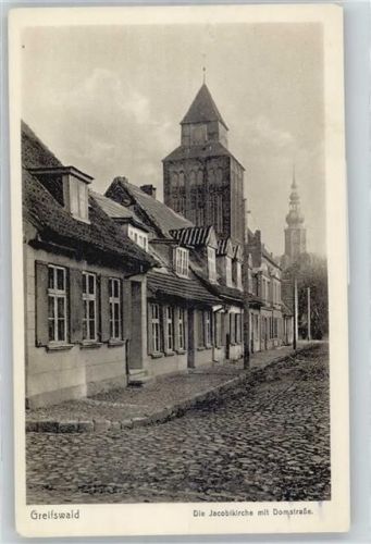 Greifswald Kirche, Domstraße