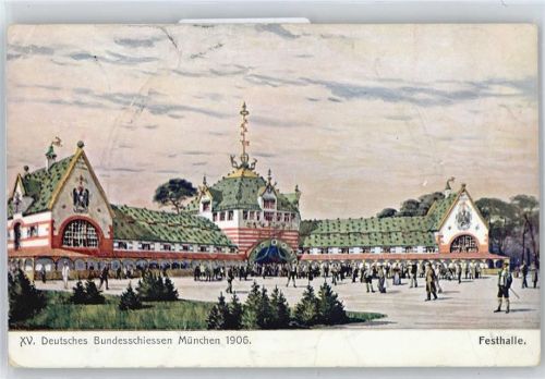 München , Festhalle , , Marke entfernt