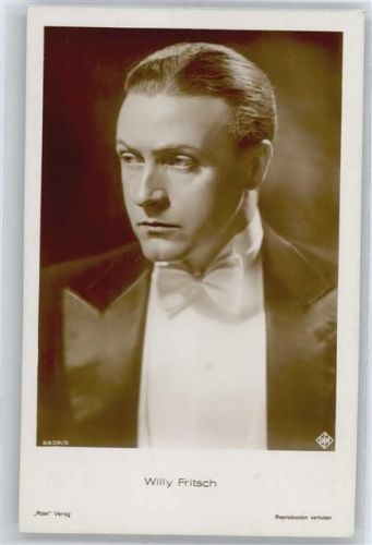 Fritsch, Willy , Ross No. 5858/5