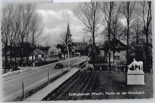 Lüdinghausen Partie an der Struckskuh, Kirche