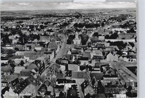 Husum Fliegeraufnahme