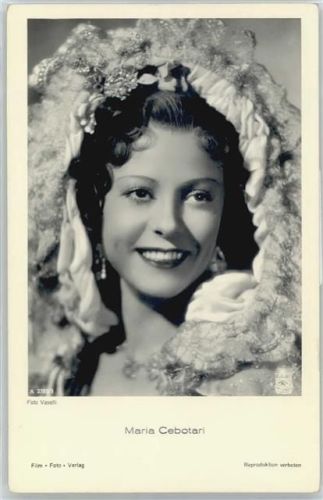 Cebotari, Maria , Ross No. 3789/1 AKU2