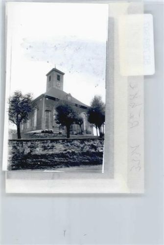 Räbke Foto mit Negativ, Kirche