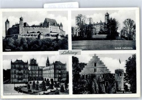 Coburg Veste, Schloß Callenberg, Schloß Rosenau, Schloß Ehrenburg
