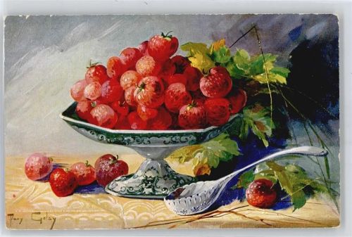 Erdbeeren , sign. Mary Golay