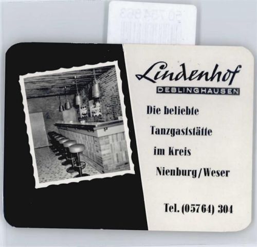 Deblinghausen Kalender 1970, Gaststätte Lindenhof