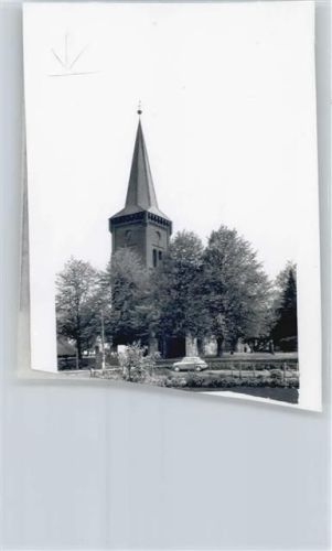 Dedesdorf Foto mit Negativ, Kirche