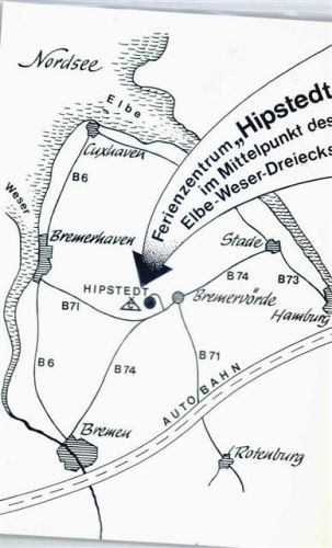 Hipstedt Landkartenausschnitt, Ferienzentrum
