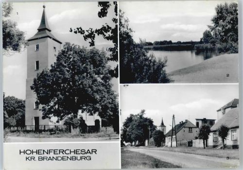 Hohenferchesar Kirche, Pritzerber See, Dammstraße