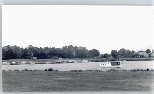 Barßel Foto mit Negativ, Bootshafen