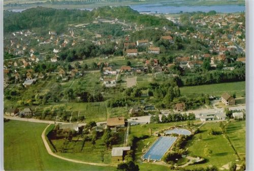 Hitzacker Fliegeraufnahme, Schwimmbad