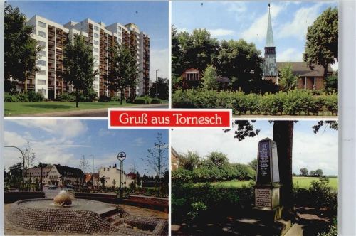 Tornesch Ehrenmal, Kirche, Brunnen