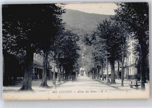 Bagneres-de-Luchon Allees des Bains