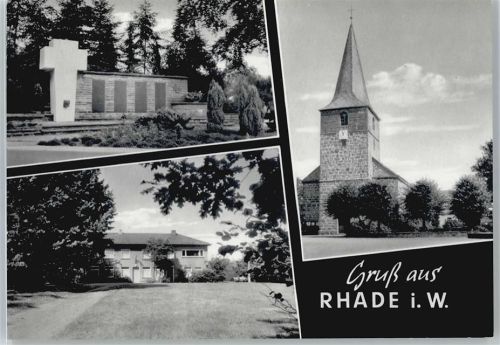 Rhade Kirche, Ehrenmal