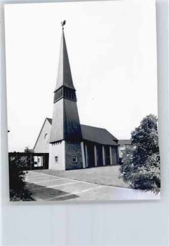 Tornesch Foto mit Negativ, Kirche, Eslingen