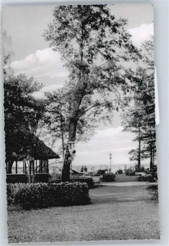 Steinhude gel. 2.6.58, Hotel Haus am Meer Bes. Gustav Tentrus