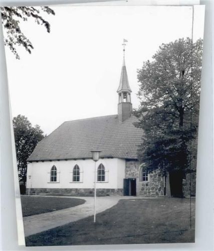 Nordhastedt Foto mit Negativ, Kirche