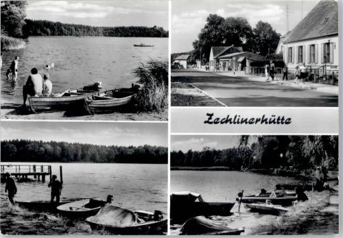 Zechlinerhütte Siedlung, Bootsanleger
