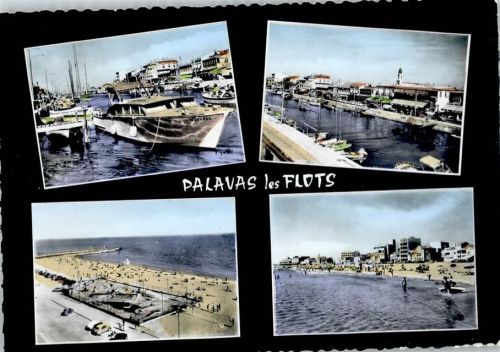 Palavas-les-Flots Hafen, Strand