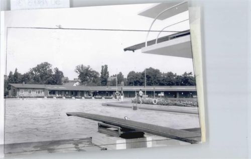 Geesthacht Foto mit Negativ, Schwimmbad
