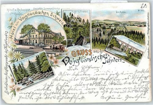 Jocketa Hotel zur Voigtländischen Schweiz, Elstertalbrücke, Triebtal