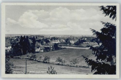 Bückeburg Blick vom Harrl