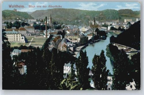 Waldheim Blick von Alberthöhe