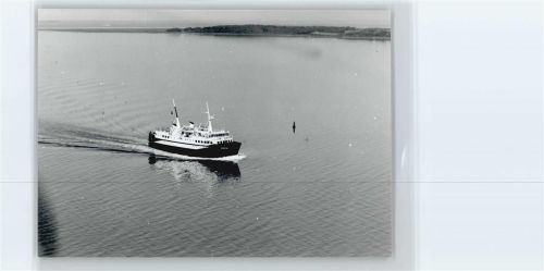 Kappeln original Foto Format ca. 16x11cm, Fliegeraufnahme, Schiff-Fähre